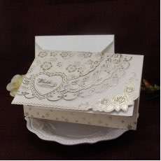Cheap Wedding Invitation Foiling Invitation with Envelope Customized 